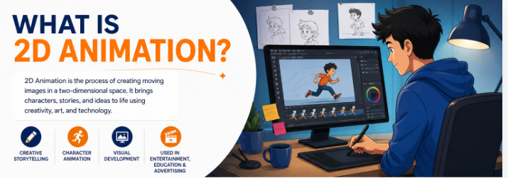What is 2D Animation and How to Become a 2D Animator in India